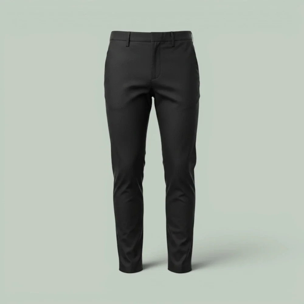 River Island Chino Pants Mens 30x30 Black